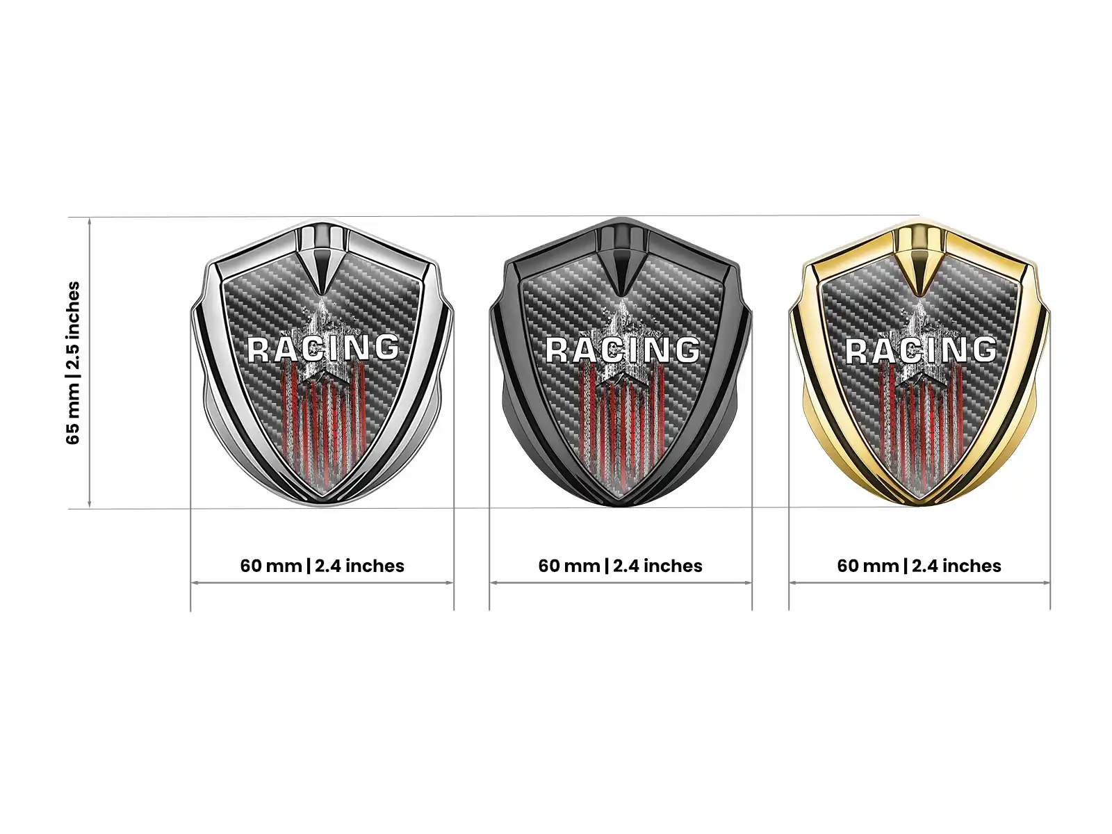 Emblem Fender Badge Professional Sturdy
